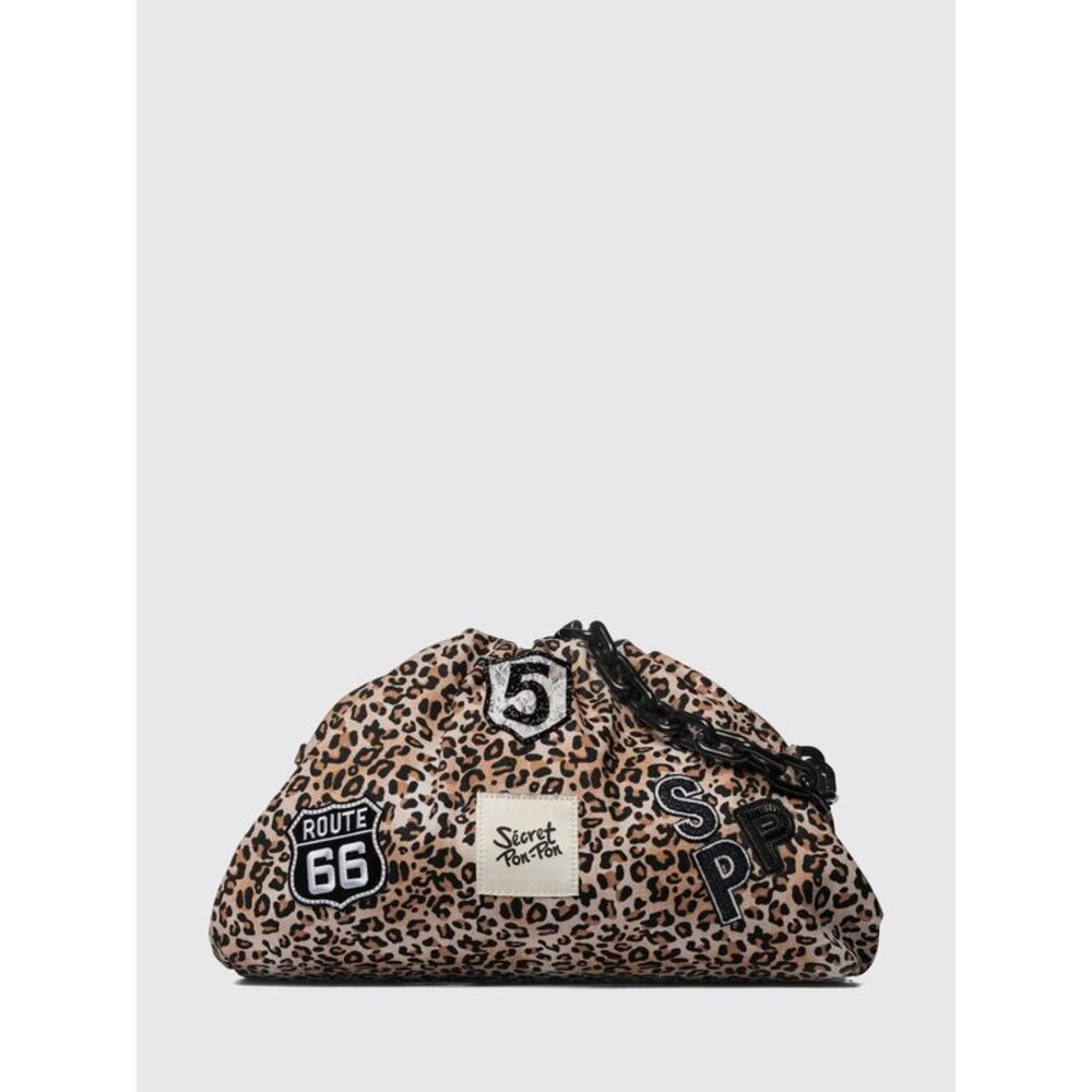 Secret Pon-Pon Clutch Woman Multicolor